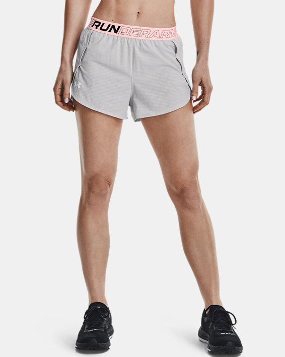 Women's UA Draft Run Shorts, Gray, pdpMainDesktop image number 0